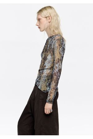 Camiseta tul ajustada