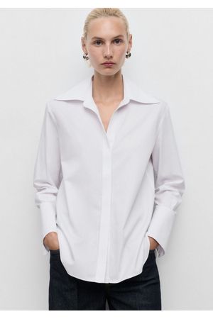 Camisa con Solapas Cierre Oculto