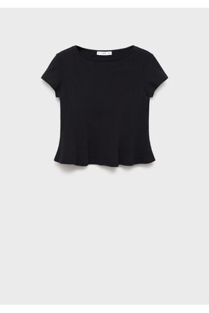 Camiseta de Algodón Evasé