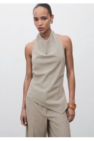 Top Asimétrico Espalda Abierta