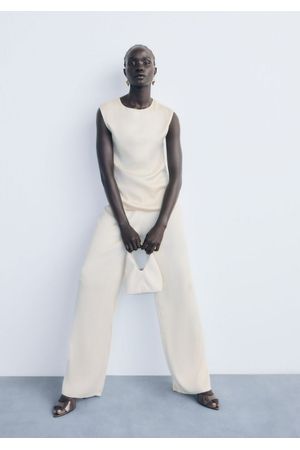 Pantalón Plisado Cintura Elástica