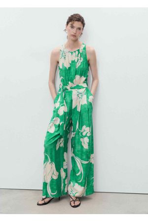 Entero con Cinturón con Estampado