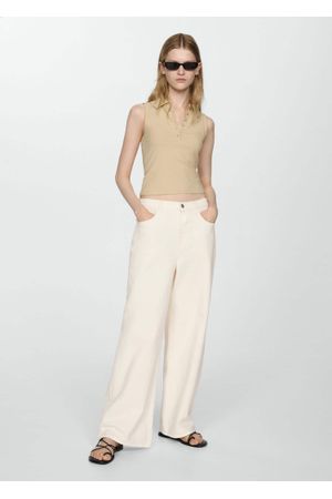 Jean anchos de cintura baja