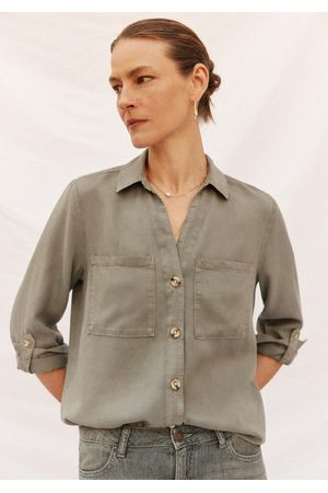 Camisa de jeans tencel