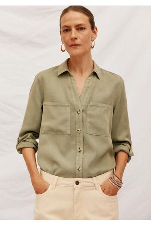 Camisa de jeans tencel