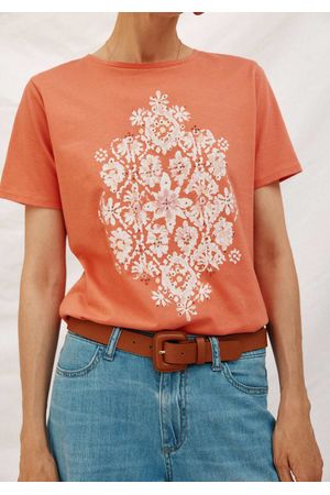 Camiseta estampado posicional