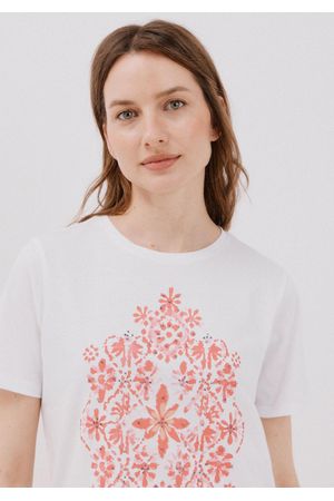 Camiseta estampado posicional