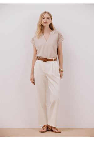 Polo piqué elástico detalle bordado