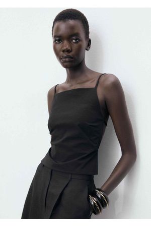 Blusa Top Espalda Abierta