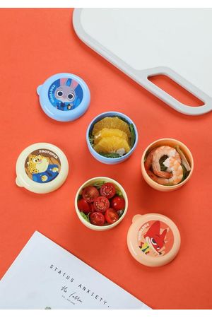 Envases Para Alimentos De Colección Zootopia Disney 3 Unidades
