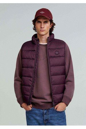 Chaleco acolchado calavera