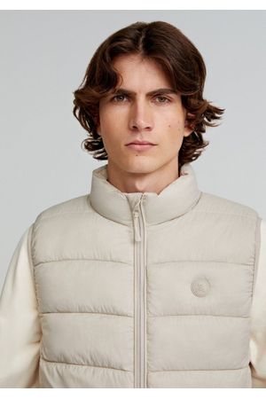 Chaleco acolchado calavera