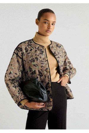 Chaqueta acolchada print