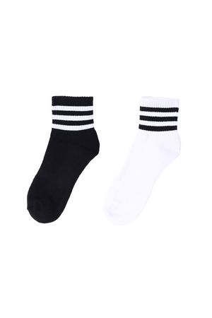 Set medias para hombre deportivos talla 25 27 miniso 2 pares